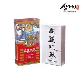 SAMDAEIN Red Ginseng Whole Roots Can Premium Large Size 300g Traditional Deep Extraction Type Authentic Red Ginseng _ Made in Korea